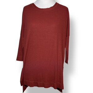 Massimo Dutti Relaxed Fit Knitted Top